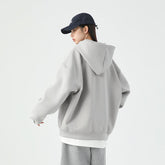 Unisex Jacket Loose Top Space Cotton Hooded Jacket